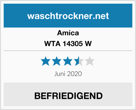 Amica WTA 14305 W Test