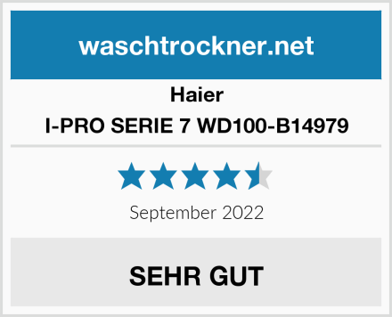 Haier I-PRO SERIE 7 WD100-B14979 Test