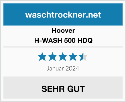 Hoover H-WASH 500 HDQ Test