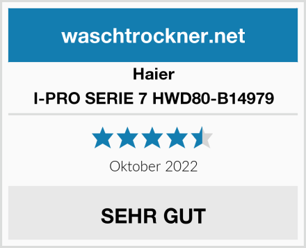 Haier I-PRO SERIE 7 HWD80-B14979 Test