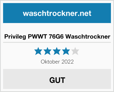  Privileg PWWT 76G6 Waschtrockner Test